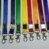All Colour Indian Satin 12MM with Different Type Fitting ID Card Lanyard/Tag