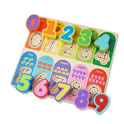 Number Puzzle - Wooden Educational Equipment