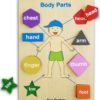 Parts of Body Puzzle - Wooden Educational Equipments