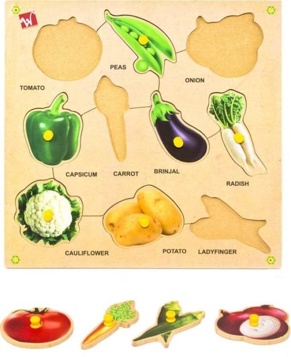 Vegetable Puzzle - Educational Equipments