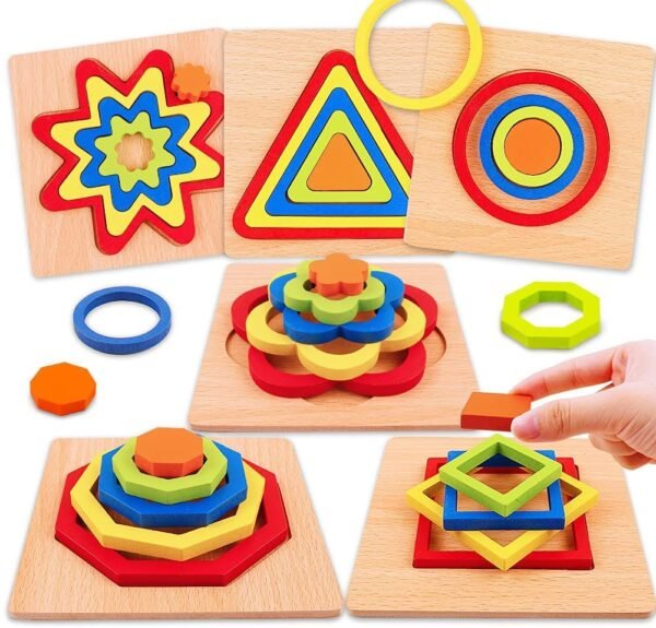 Shape and Size Sorting Montessori Toy Wholesale Supplier and Dealers in Kerala - Image 2